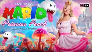 Mario: Princess Peach (VR Porn Parody) - Blake Blossom