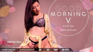 Good Morning V - Hot Asian Beauty Girl Friend Experience - Miyuki Son