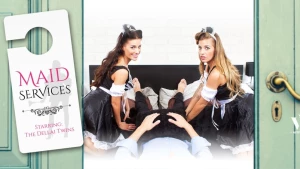 Exclusive Maid Service Threesome with Dellai Twins - Dellai Twins