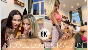 Sexy Workout With Nicola And Ria - Nicole Love & Ria Sunn
