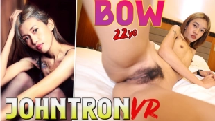 Flat Chested Massage Lady Does Her First Porn ! - Bow