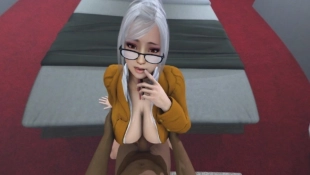 Prison School - Meiko Shiraki Titty Fuck (Black) (A XXX Parody) - Meiko Shiraki
