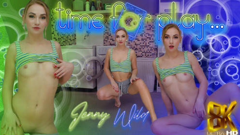 Jenny Wild in Playful Solo VR Tease