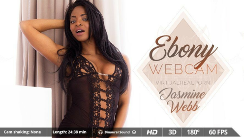 Jasmine Webb Steamy Shower Solo in 4K VR