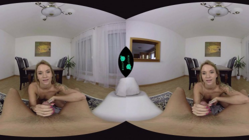 Angel Piaff: Cute Czech Babe in Hot VR Sex