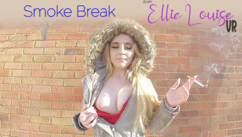 Ellie Louise Smoking Fetish in Stunning VR