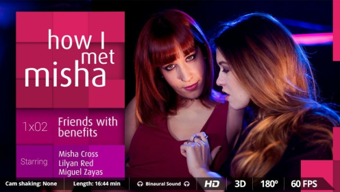 Misha Cross Threesome Cum Party in 4K VR